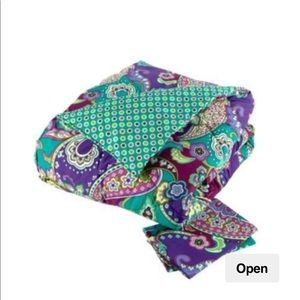 RARE Vera Bradley Heather Queen Comforter Set